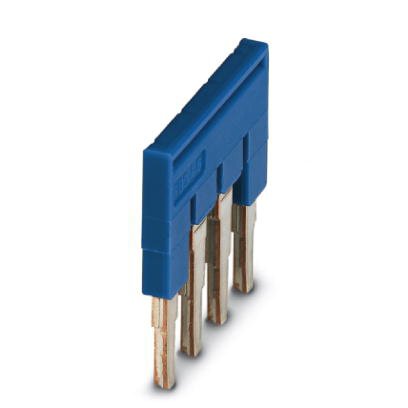 Phoenix Contact Plug-in bridge; FBS 4-6 BU; 4-Position; 32A; Blue